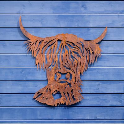 "Hamish The Highland Cow" Wall Decoration 75 cm LON-LO23053