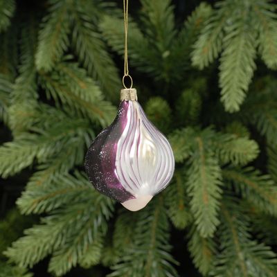 Red Onion Shaped Christmas Bauble FVE-P023776
