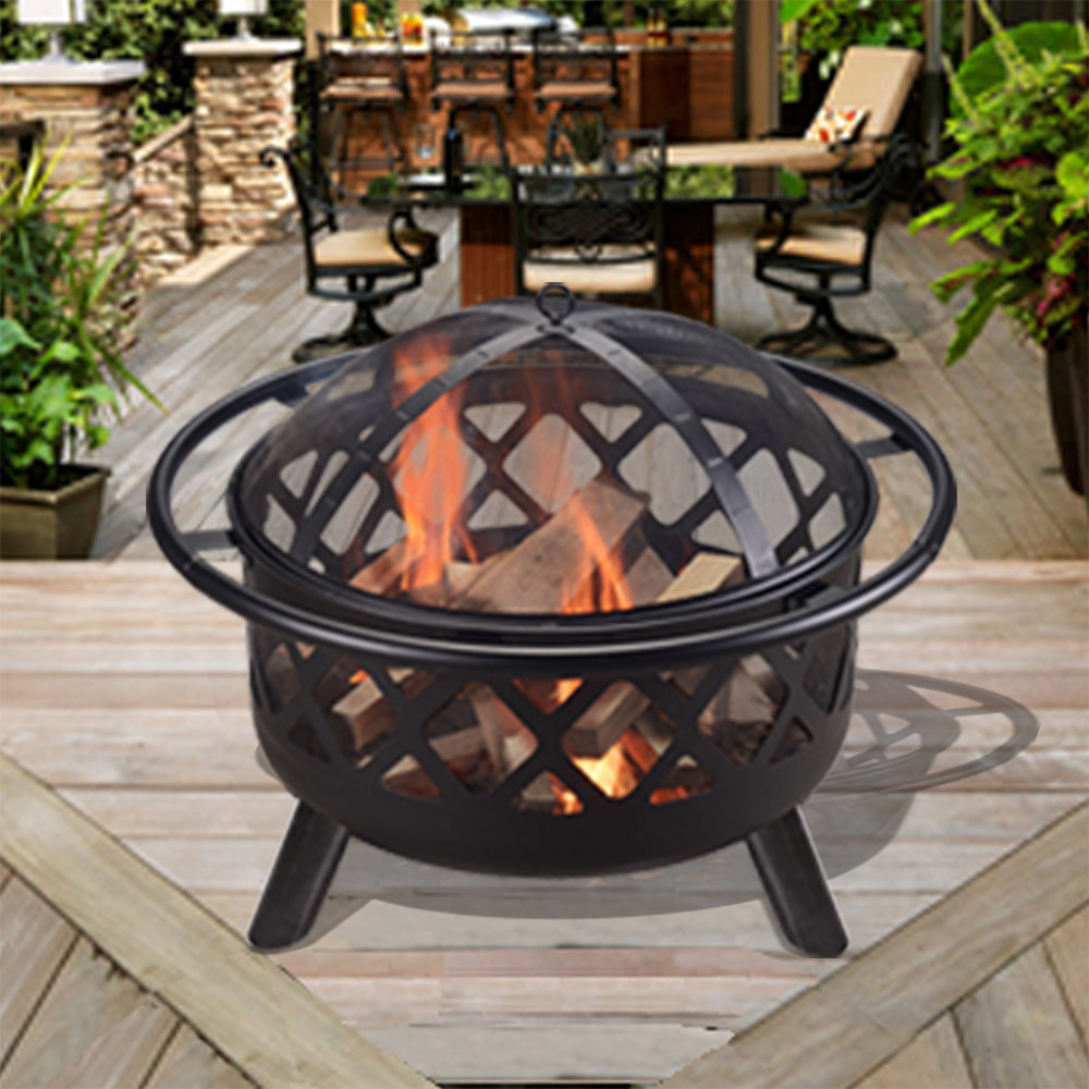 Wood Burning Fire Pit - 75cm Wood Burning Fire Pit - 75cm