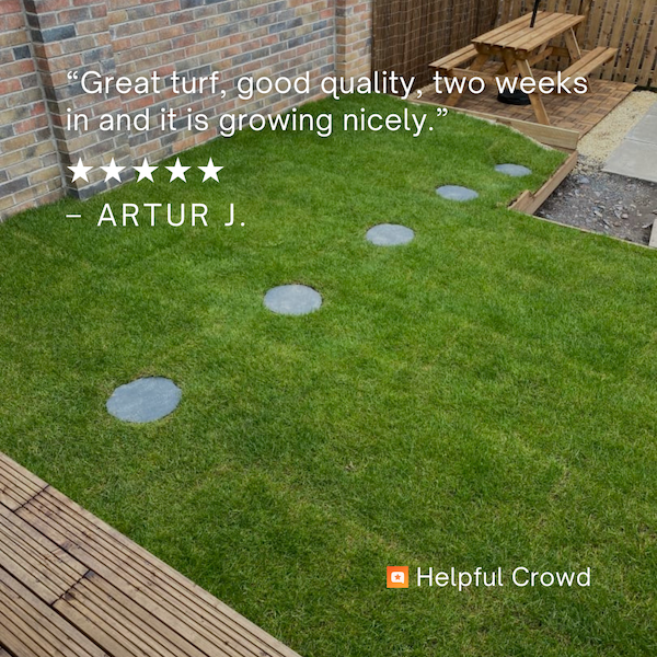 Lawn Master Turf  -  FROM £3.78 per m²