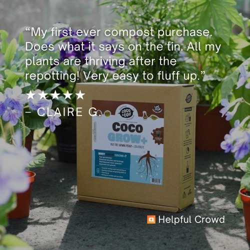 Coir Grow+ Seed &amp; Cutting Compost 15 Litre