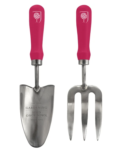 British Bloom Trowel and Fork Set RHS BY Burgon & Ball A & B Grade Availabe British Bloom Trowel and Fork Set RHS BY Burgon & Ball A & B Grade Availabe