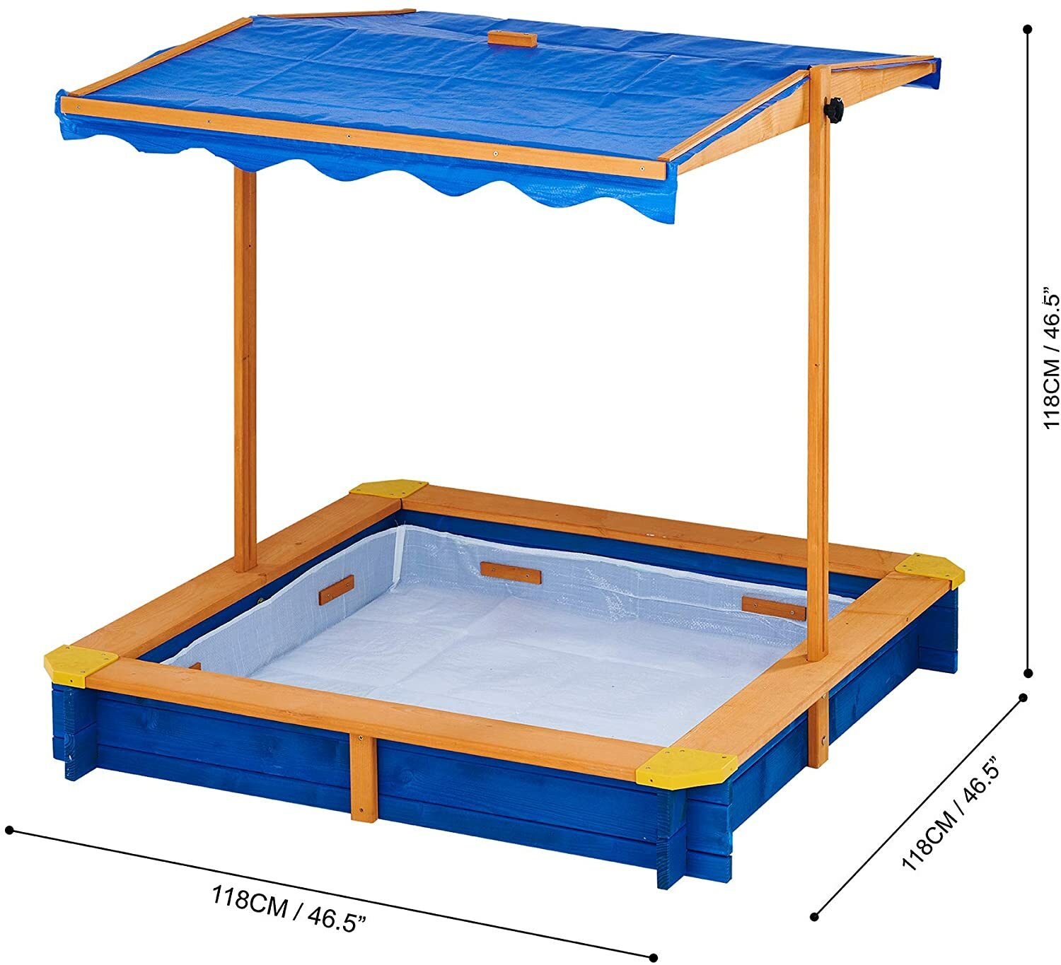 Sand Pit with Lid - 1.2m x 1.2m Sand Pit with Lid - 1.2m x 1.2m