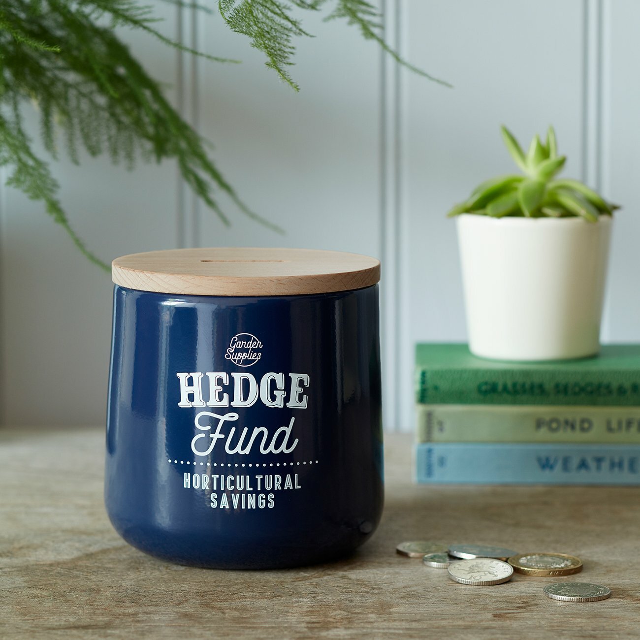 Hedge Fund Money Box By Burgon &amp; Ball