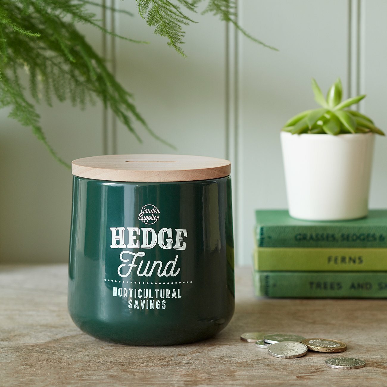 Hedge Fund Money Box By Burgon &amp; Ball