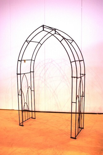 Classic Gothic Garden Rose Arch