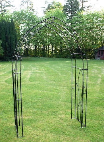 Classic Gothic Garden Rose Arch