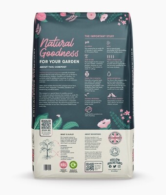 Peat Free Ericaceous Compost 40 Litre Bags