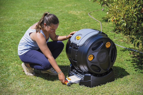 Hozelock Composter Easy mix 2 in 1 Hozelock Composter Easy mix 2 in 1