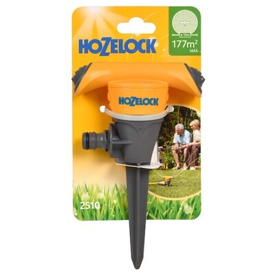 Round Sprinkler Maximum coverage 177 sq m by Hozelock HOZ-2510PROUND