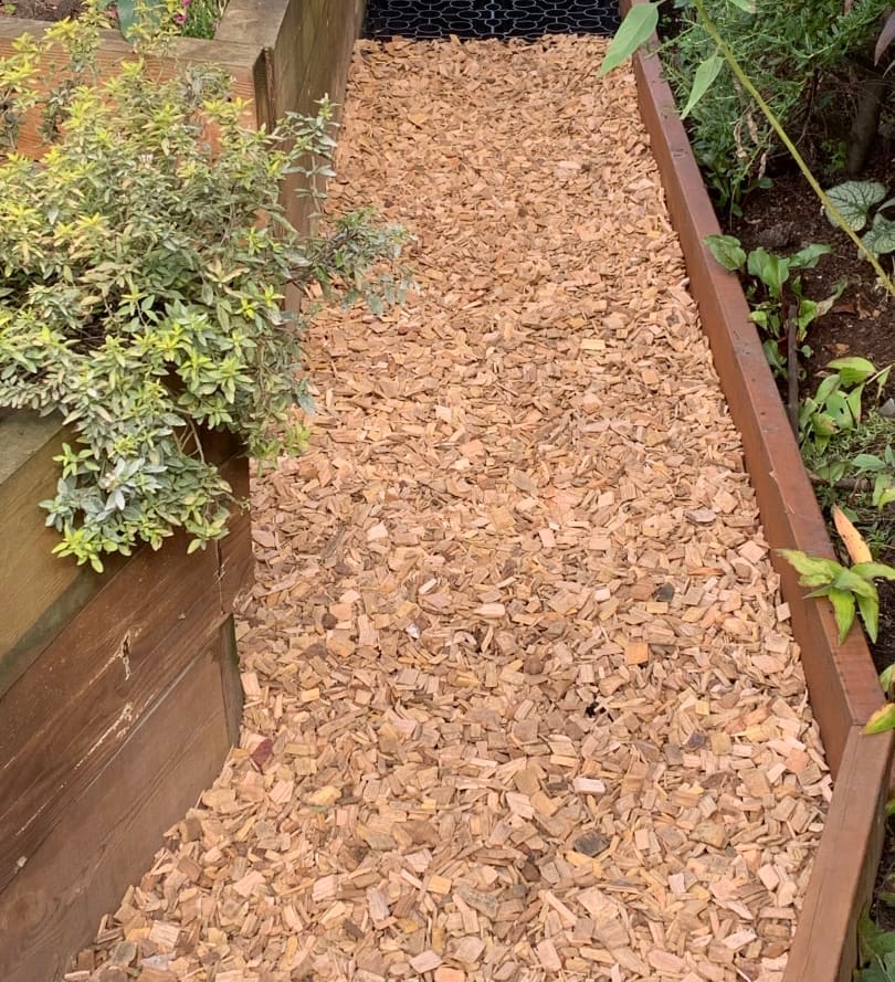 woodchip mulch