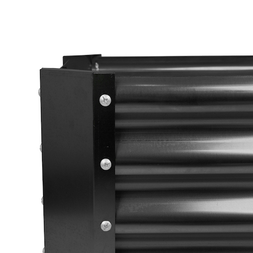 120cm x 120cm Galvanised Raised Bed Kit