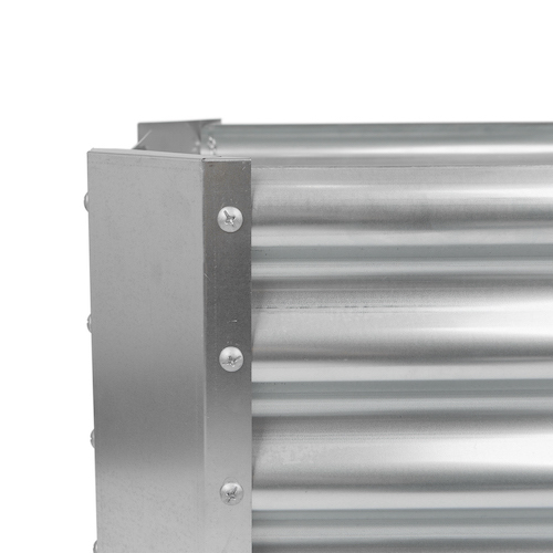 120cm x 120cm Galvanised Raised Bed Kit