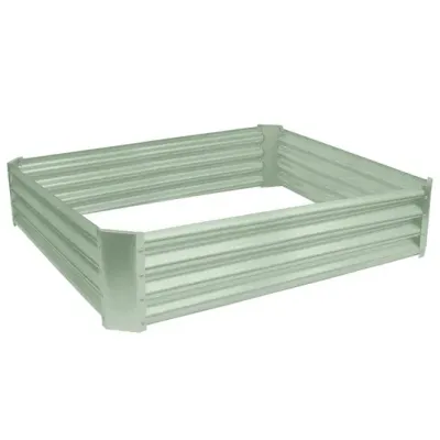 120cm x 120cm Galvanised Raised Bed Kit RIN-Square