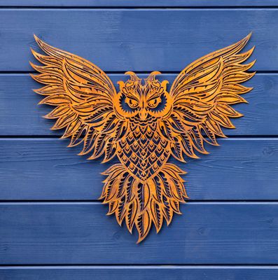 Owl Rustic Plaque LON-LO23032