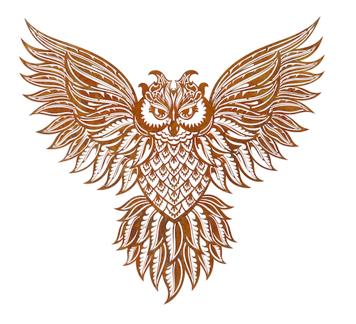 Owl Rustic Plaque Owl Rustic Plaque