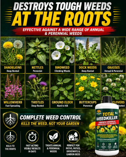 Total Weed Killer - 1 Litre Total Weed Killer - 1 Litre