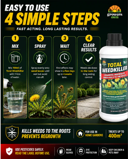 Total Weed Killer - 1 Litre Total Weed Killer - 1 Litre