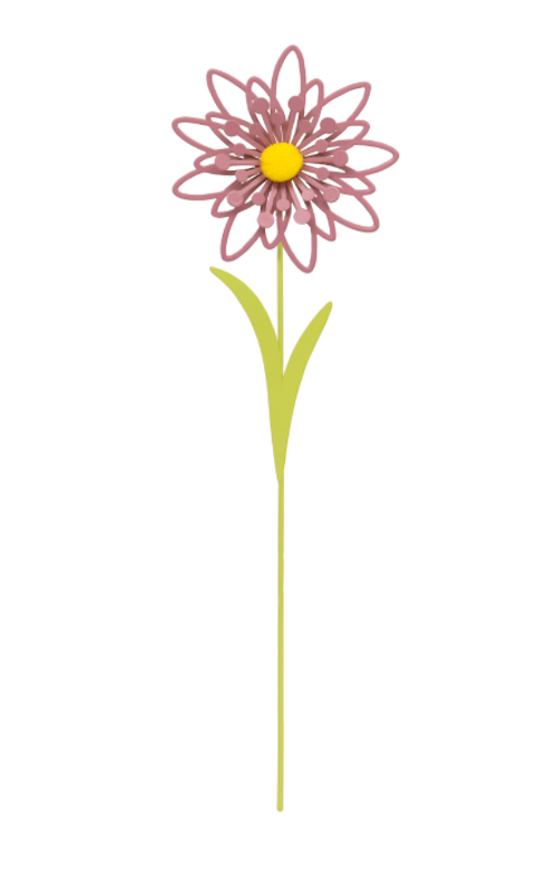 Decorative Trio of Metal Flower stems Decorative Trio of Metal Flower stems