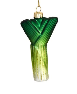 Leek Shaped Glass Bauble DEC-VERXM248