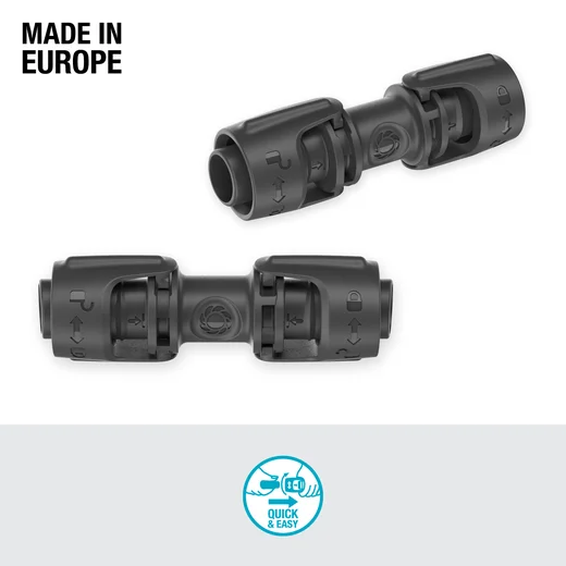 Gardena 13mm Connectors - Pack of 3 Gardena 13mm Connectors - Pack of 3