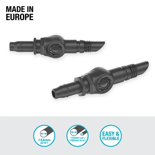 Gardena 4.6mm Connectors - Pack of 10 Gardena 4.6mm Connectors - Pack of 10