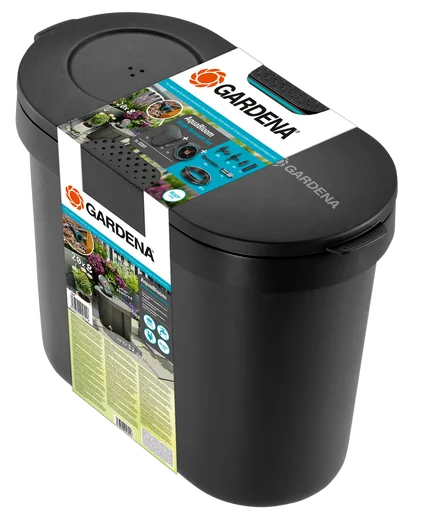 Gardena AquaBloom Water Reservoir Set – Up to 20 Plants Gardena AquaBloom Water Reservoir Set – Up to 20 Plants