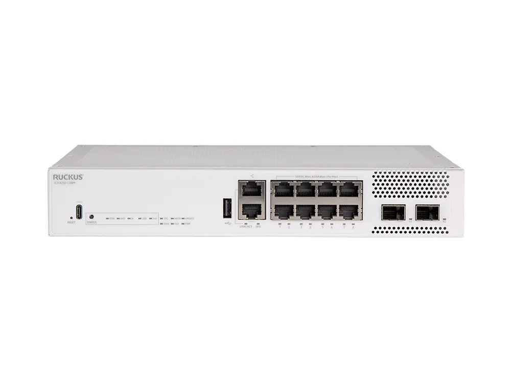 RUCKUS ICX8200-C08PF