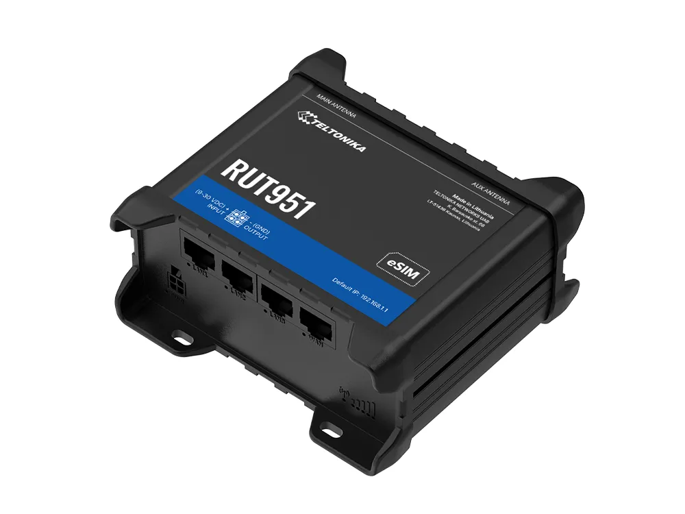 RUT951 PoE (Met PSU)