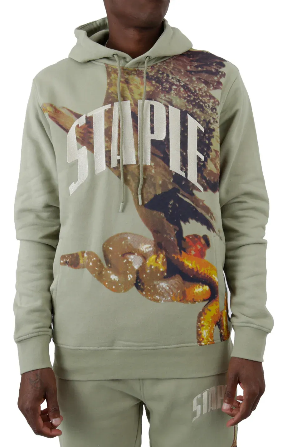 Men's Staple Montrose Graphic Hoodie Sage