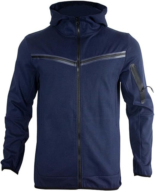 yardsong Mens Sweat Jackets Zip Up Stand Collar Sports Hoodies Long Sleeve Slim Fit Workout Track Jacket Sweatshirts
