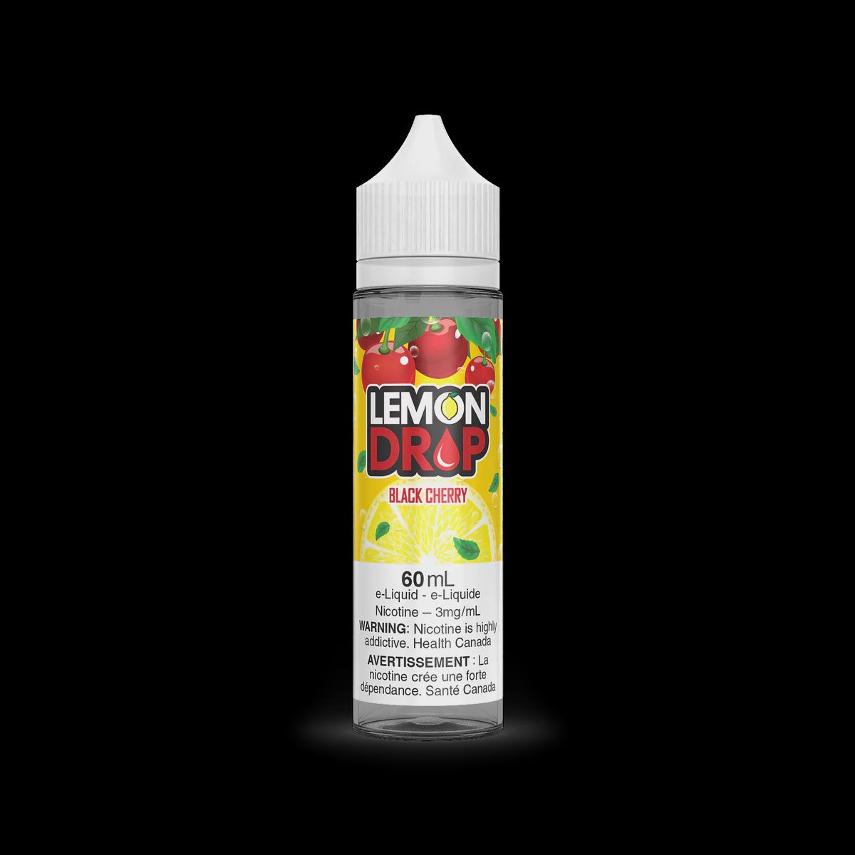 Lemon Drop 3mg 60ml, Flavor: Black Cherry