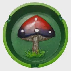 Mushroom Ashtray 6"
