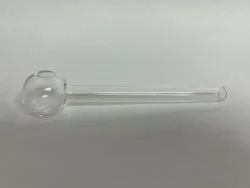 Straight Glass Spoon Bowl Pipe