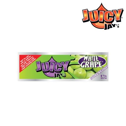 Juicy Jay Super Fine 1 1/4 White Grape Rolling Papers