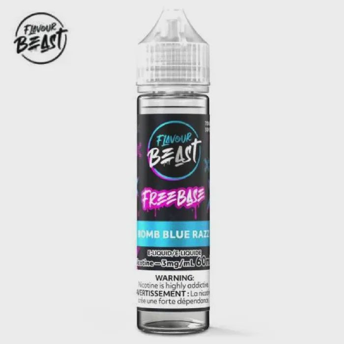 Flavour Beast 3mg/60ml, Flavor: Bomb Blue Razz