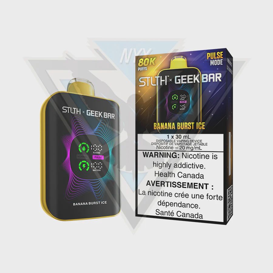 Stlth X Geek Bar, Flavour: Banana Burst Ice