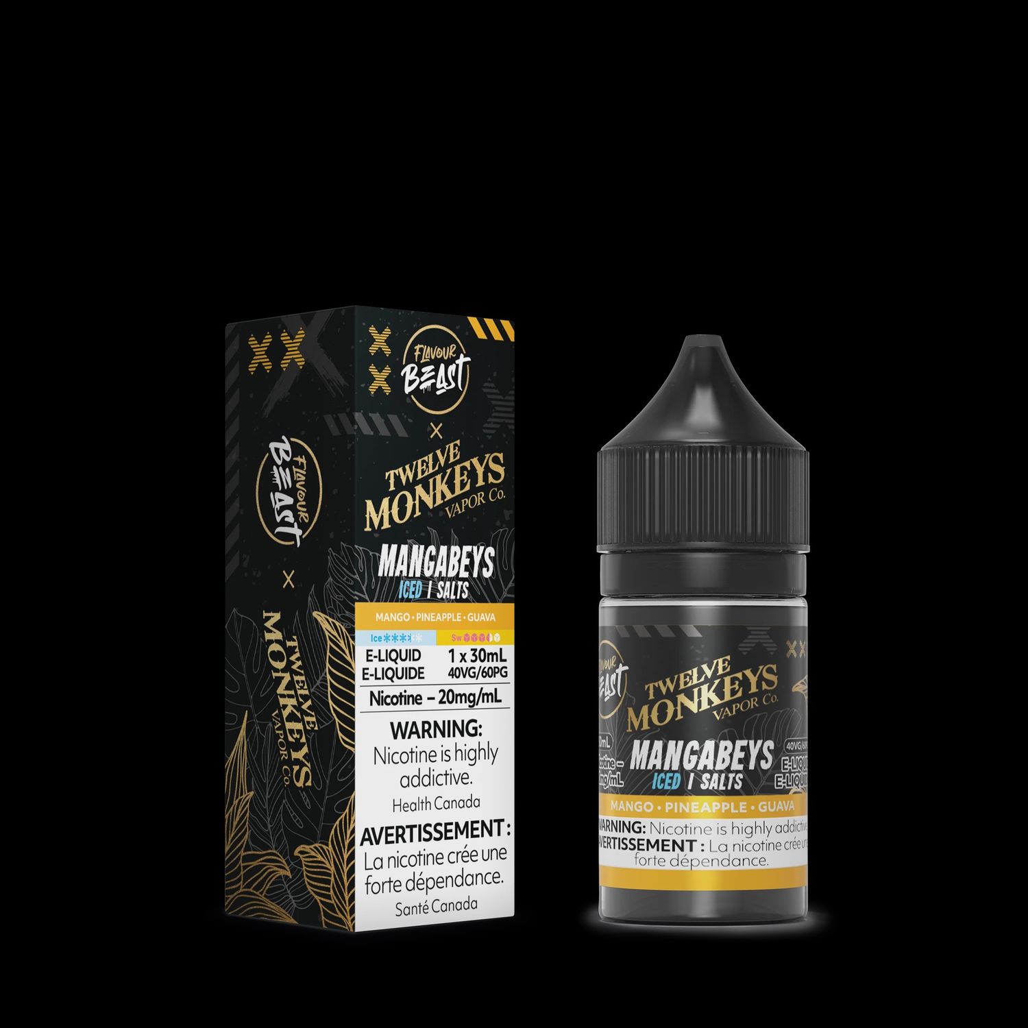 Flavour Beast/Twelve Monkeys E-Liquid, Flavour: Mango Pineapple Guava