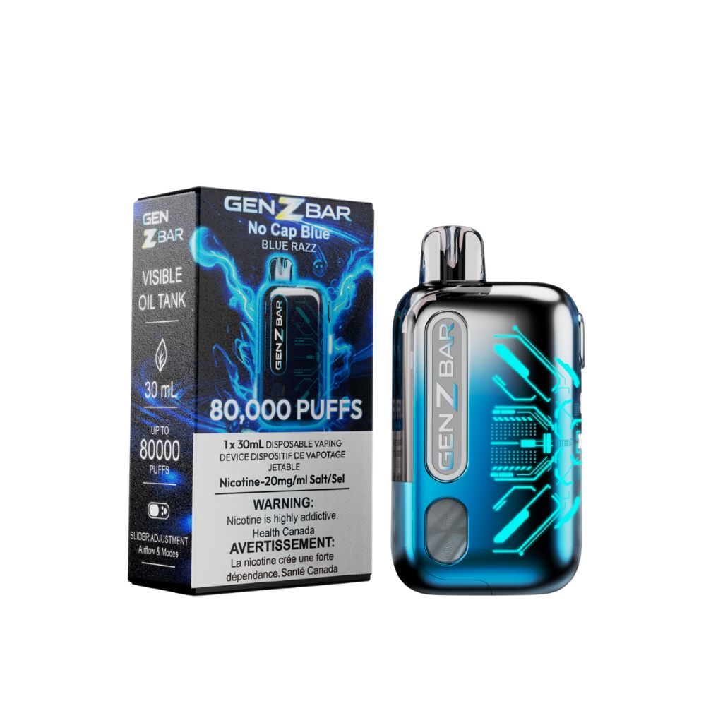 Gen Z Bar 80k Disposable, Flavour: Blue Razz