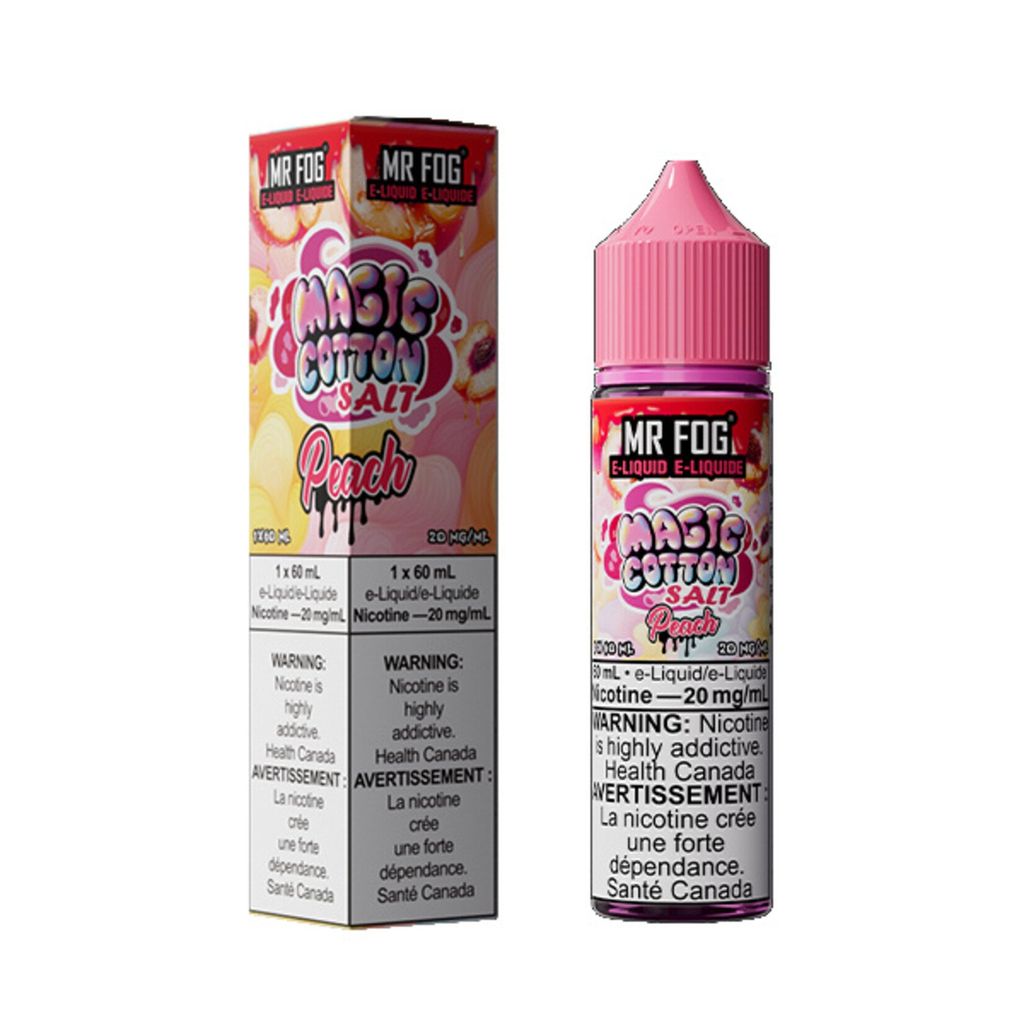 Mr Fog magic cotton series 60ml, Flavour: Peach