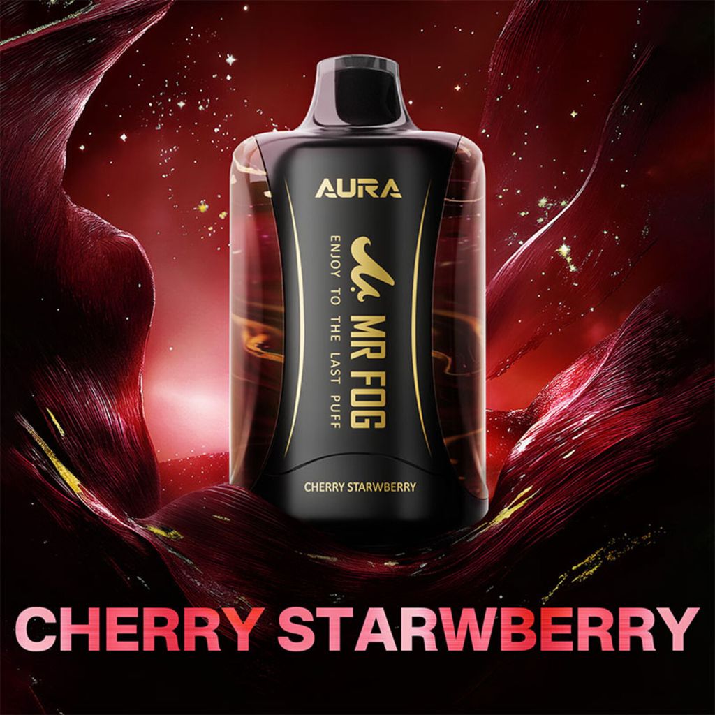 Mr Fog AURA 60k, Flavour: Cherry Strawberry