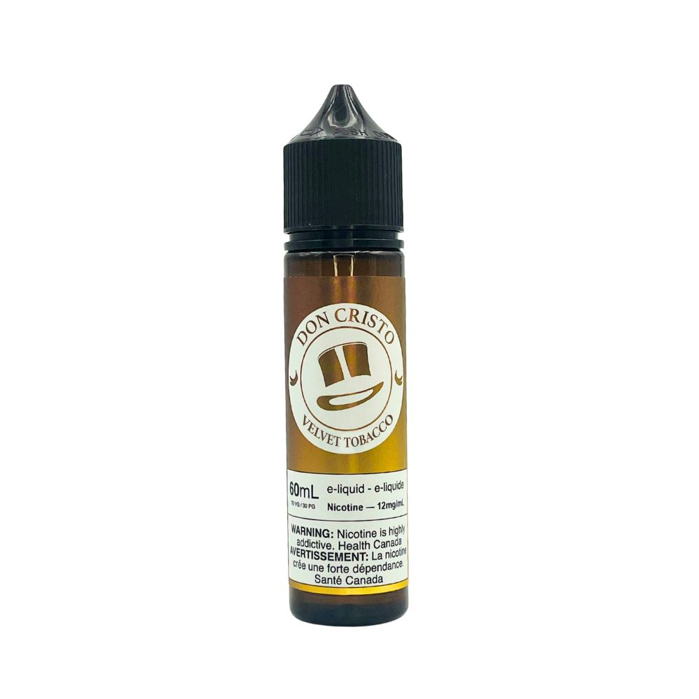 Don Cristo 12mg Free Base E-Liquid 60ml, Flavour: Velvet Tobacco (Banana Chocolate Tobacco)