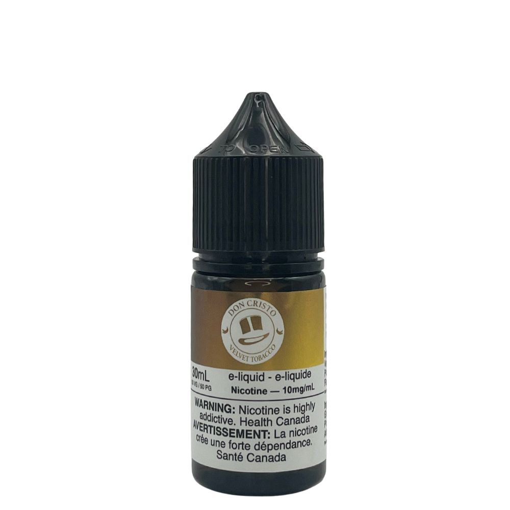 Don Cristo 10mg/30ml E-Liquid, Flavour: Velvet Tobacco (Banana Chocolate Tobacco)