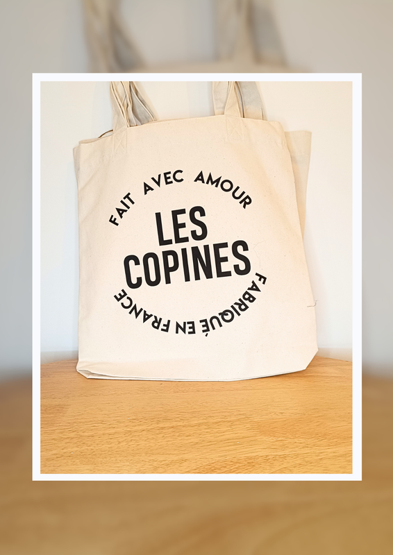 Tote bag écru  Les copines