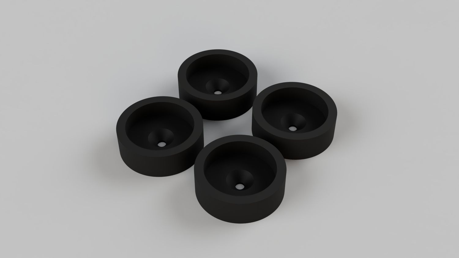 iKier K1 Pro 24/48W - 1064nm Schraub-Steckfüße (4er Set)