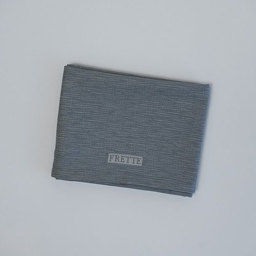 Frette Grey/Ivory Napkin