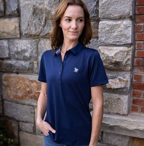 Vineyard Vines OEI Womens Pique Polo