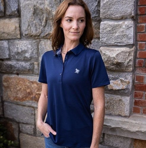 Vineyard Vines OEI Womens Pique Polo