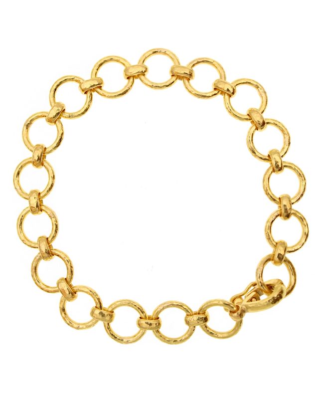 Farnese Link Bracelet with Hinged Circle Clasp