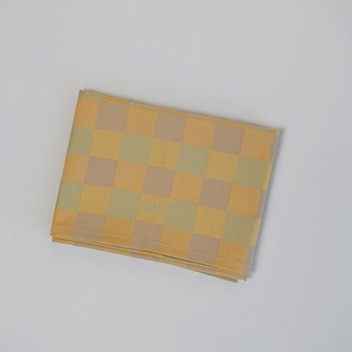 Frette Check Napkin, Size: Each